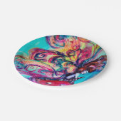 KLEINE ELF VAN MUSHROOMEN PAPIEREN BORDJE (Gekanteld)