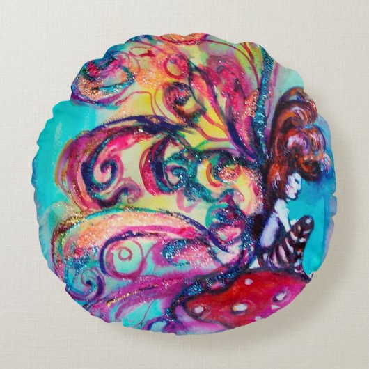 KLEINE ELF VAN MUSHROOMEN ROND KUSSEN (Voorkant)