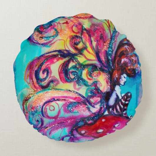 KLEINE ELF VAN MUSHROOMEN ROND KUSSEN (Achterkant)