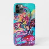 KLEINE ELF VAN MUSHROOMEN, Roze Geel Blauw Case-Mate iPhone Case (Achterkant)