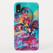 KLEINE ELF VAN MUSHROOMEN, Roze Geel Blauw Case-Mate iPhone Case (Achterkant)