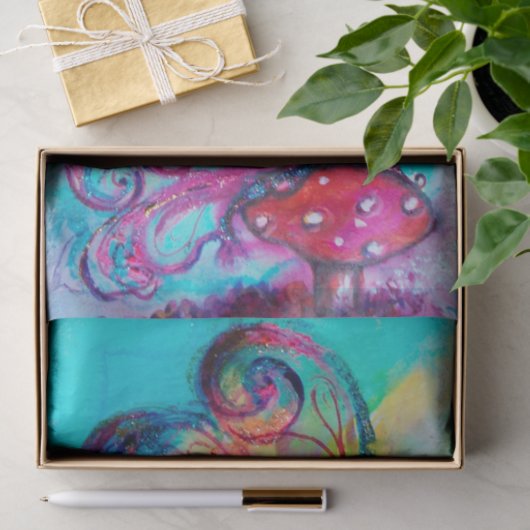 KLEINE ELF VAN MUSHROOMEN TISSUEPAPIER (Geschenk)