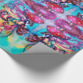 KLEINE ELF VAN MUSHROOMS Abstracte beeldFantasy Cadeaupapier (Hoek)