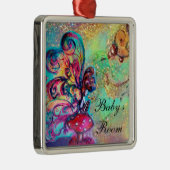 KLEINE ELF VAN MUSHROOMS DEUR HANGER METALEN ORNAMENT (Rechts)