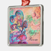 KLEINE ELF VAN MUSHROOMS DEUR HANGER METALEN ORNAMENT (Links)