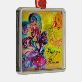 KLEINE ELF VAN MUSHROOMS DEUR HANGER METALEN ORNAMENT (Rechts)