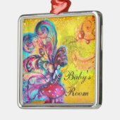 KLEINE ELF VAN MUSHROOMS DEUR HANGER METALEN ORNAMENT (Links)