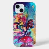 KLEINE ELF VAN MUSHROOMS Fantasy Blue Case-Mate iPhone Case (Achterkant)