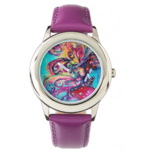 KLEINE ELF VAN MUSHROOMS Fantasy Horloge