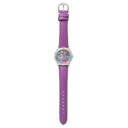 KLEINE ELF VAN MUSHROOMS Fantasy Horloge (Vlak)