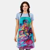 Kleine Elf van paddenstoelen Fantasy Schort (Gedragen)