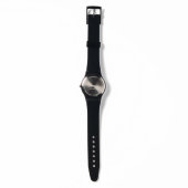 Kleine Elf van Paddenstoelen / Roze Edelstenen Horloge (Achterkant)