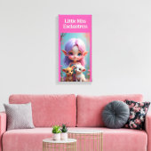 Kleine Elfenmeisje  Canvas Afdruk (Insitu (Woonkamer))