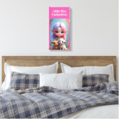 Kleine Elfenmeisje  Canvas Afdruk (Insitu (Slaapkamer))