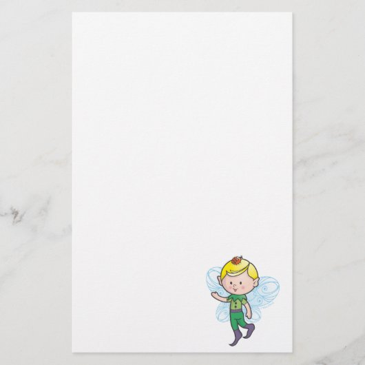 kleine elfje briefpapier (Voorkant)