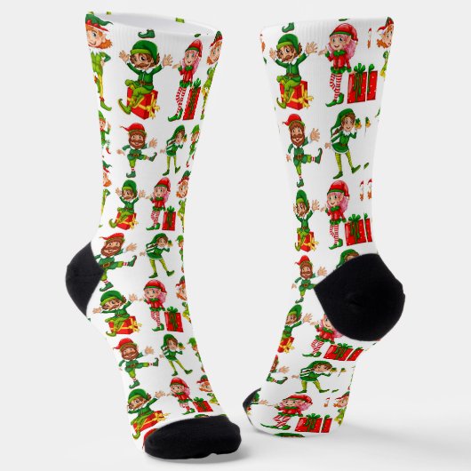 Kleine Elf's  Sokken (Gebogen)