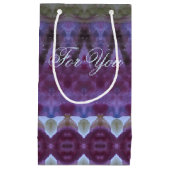 Kleine elke gelegenheid designer geschenkzak met p klein cadeauzakje (Voorkant)