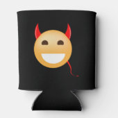Kleine Emoji-duivel Blikjeskoeler (Achterkant)