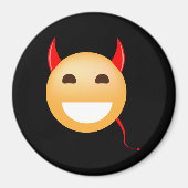 Kleine Emoji-duivel Magneet (Voorkant)
