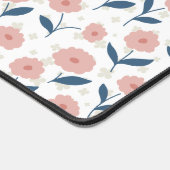 Kleine en kostbare lichtroze pattereerde bureaulat bureaumat (Hoek)