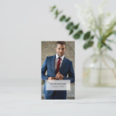 Kleine en professionele fotoauto voor zakelijk geb visitekaartje (Staand voorkant)