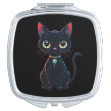 Kleine enge zwarte kat