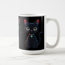 Kleine enge zwarte kat