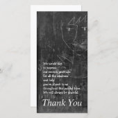 Kleine Engel 3 Kind Tekening Sympathie Dank Je Bedankkaart (Voorkant / Achterkant)