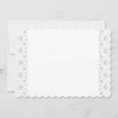 Kleine engel baby meisje doop kaart (Achterkant)