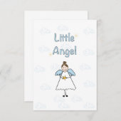 Kleine engel bedankkaart (Voorkant / Achterkant)