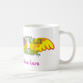 Kleine engel beker met naam koffiemok