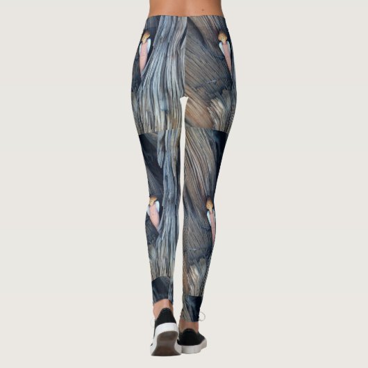 kleine engel in jeneverbes leggings (Achterkant)