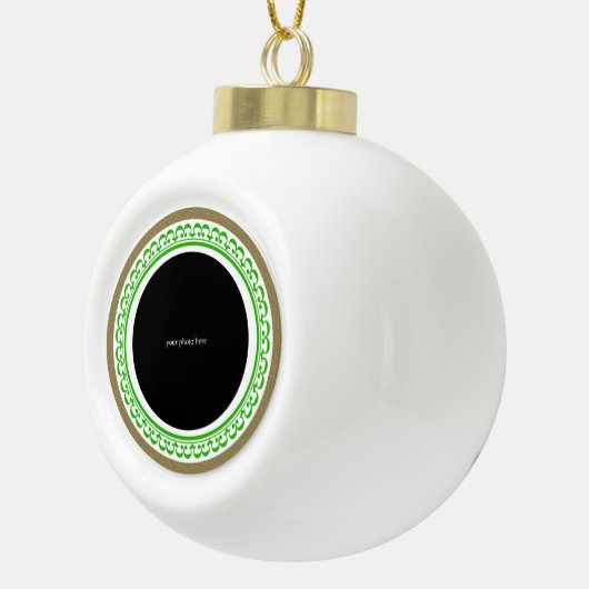 Kleine engel - keramische bal ornament (Rechts)