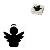 kleine engel-stempel rubberstempel (Gestempeld)