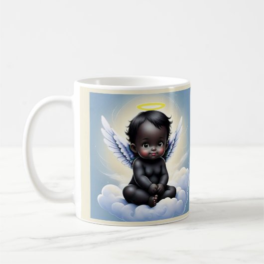 KLEINE ENGEL UIT DE HEMEL KOFFIEMOK (Links)