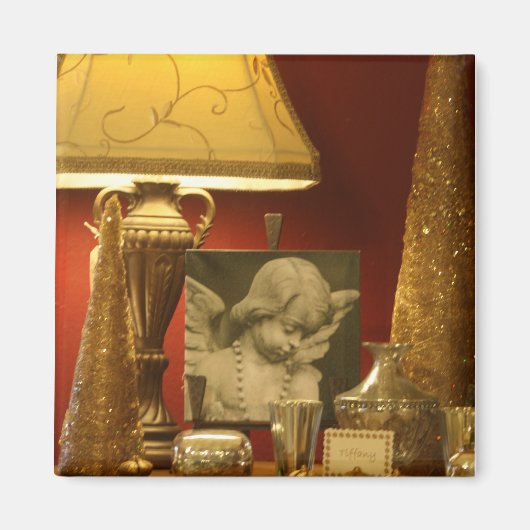 Kleine engelenmagneet magneet (Voorkant)