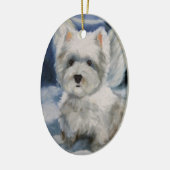 kleine engeltje keramisch ornament (Links)