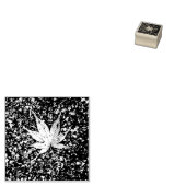 Kleine esdoornblad rubberen stempel (Gestempeld)