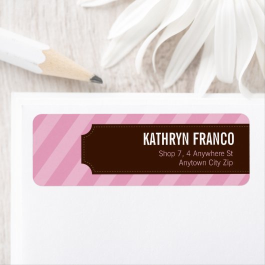 KLEINE ETIKETZEGELS :: candystripes 3L Etiket (Insitu)