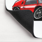 Kleine Europa 47GT (rood) Muismat (Hoek)