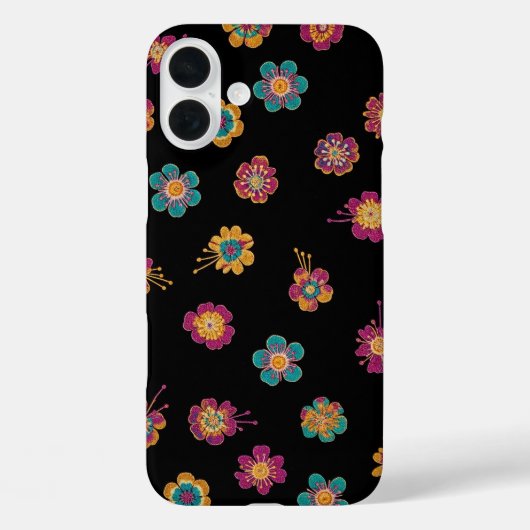 KLEINE EXOTISCHE BLOEMENPRINTS Case-Mate iPhone CASE (Achterkant)