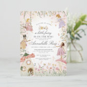 Kleine Fairy betoverde tuin meisje baby shower (Staand voorkant)