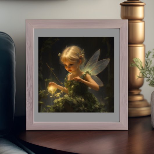 Kleine Fairy met Firefly Poster