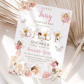 Kleine Fee Baby Shower Kaart