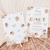 Kleine Fee Baby Shower Kaart