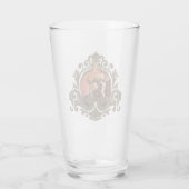 Kleine fee en de schattige fawn. glas (Achterkant)