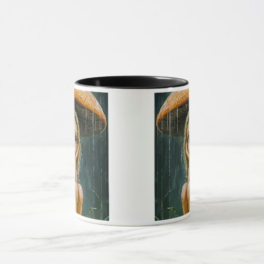 Kleine fee met schimmel mok (Midden)