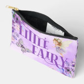 Kleine Fee Paarse Bloemen Etui (Open)