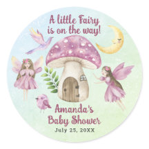 Kleine feeën Wispelturige baby shower
