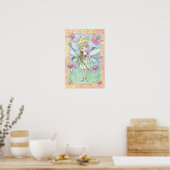 Kleine feeënprinses poster van Molly Harrison (Keuken)